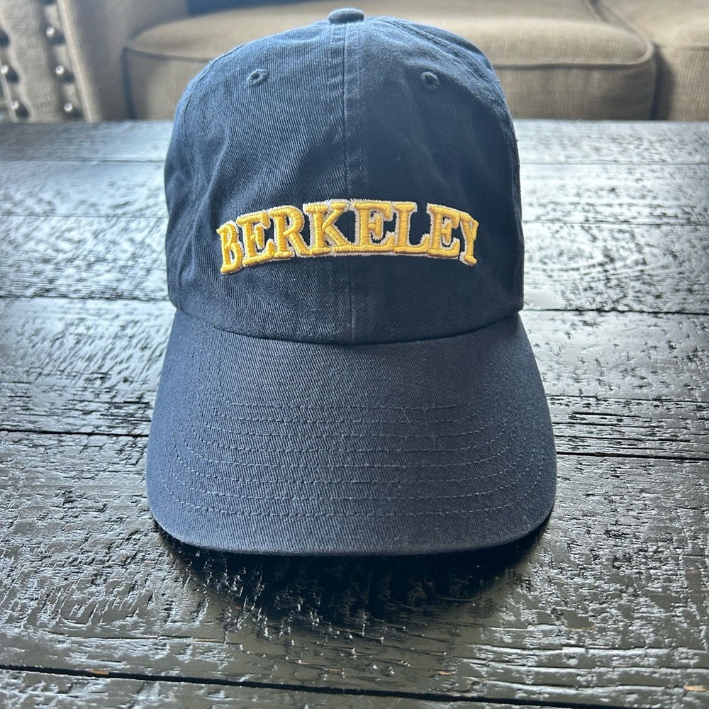 Women’s Cal Berkeley Navy Cap with Gold Embroidery